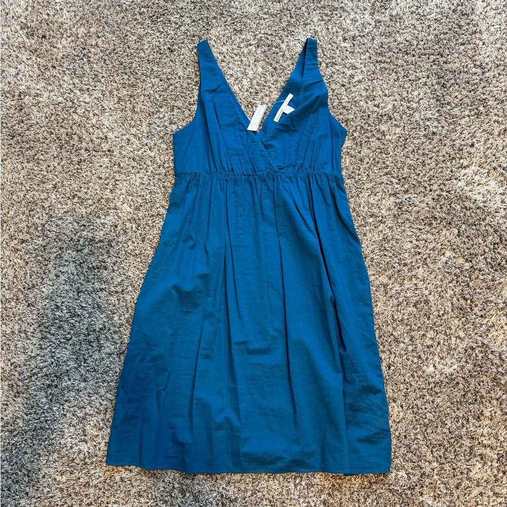 Blue Sleeveless Dress